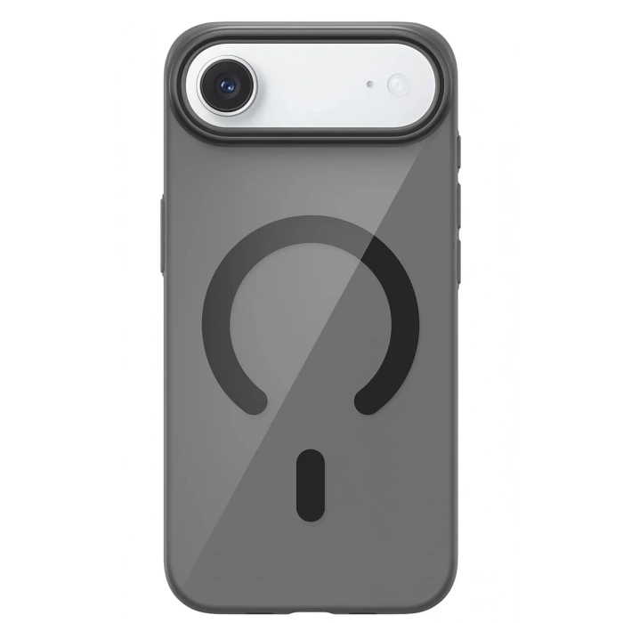 Hubrendy Bez Joko Apple iPhone 17 Air PC Blank Magsafe Kapak - Siyah
