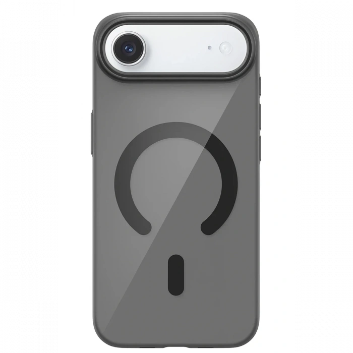 Hubrendy Bez Joko Apple iPhone 17 Air PC Blank Magsafe Kapak - Siyah