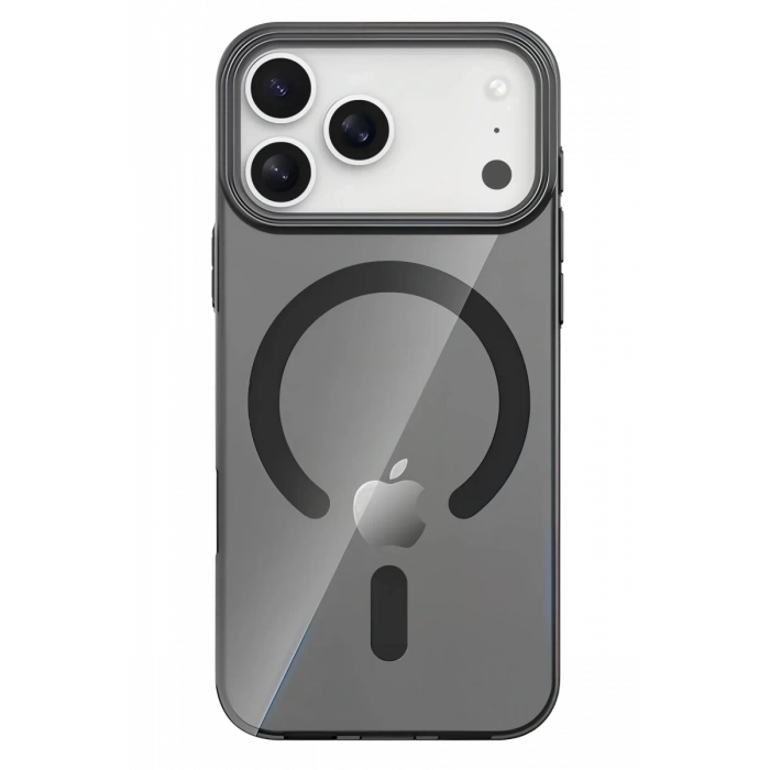Hubrendy Bez Joko Apple iPhone 17 Pro Max PC Blank Magsafe Kapak - Siyah