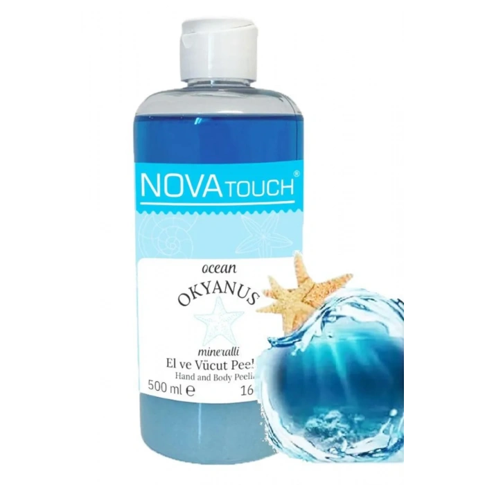 Hubrendy Bez Keratin Tuz Peelingi 500 Ml - Okyanus