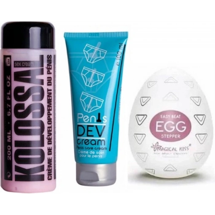 Hubrendy Bez Kolossal Krem ve Penis Development Cream