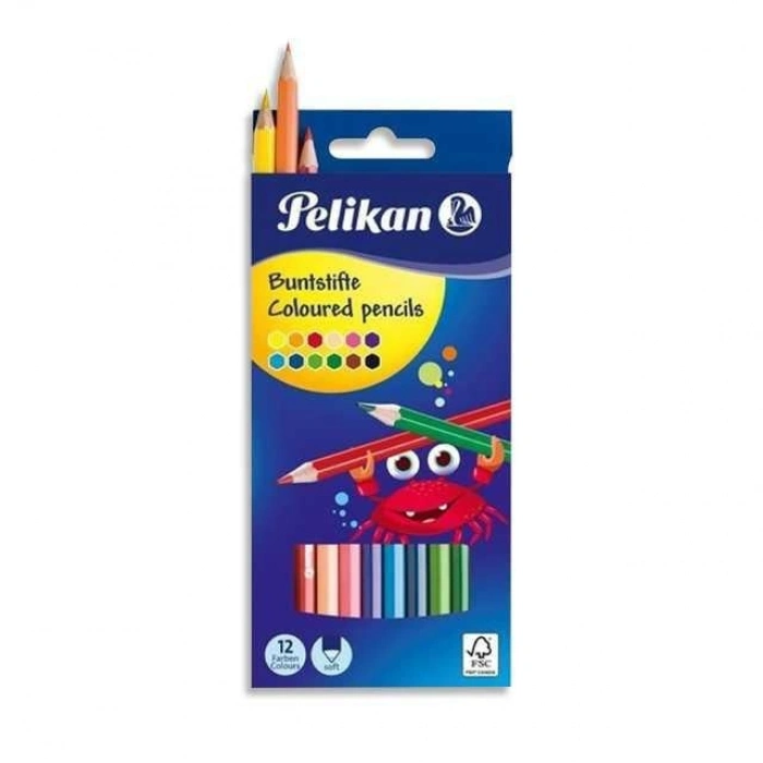 Hubrendy Bez Kuru Boya Kalemi 12li Kutu