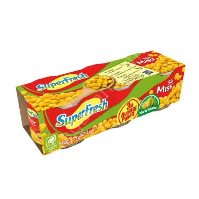 Hubrendy Bez Mısır 3x200gr