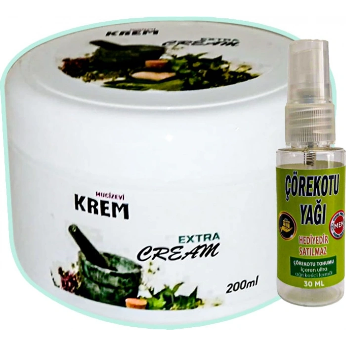 Hubrendy Bez Mucizevi Krem 125 ml + Çörek Otu Yağı Yağı 30 ml