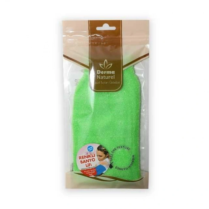 Hubrendy Bez Naturel Ms-05 Polyester Banyo Eldiveni 1 Adet