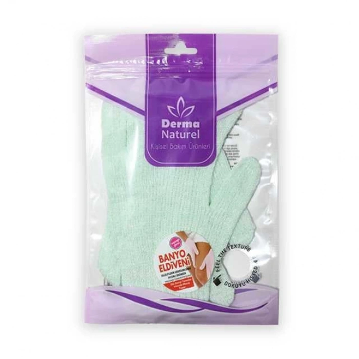 Hubrendy Bez Naturel Ms-23 Parmaklı Banyo Eldiveni 1 Adet
