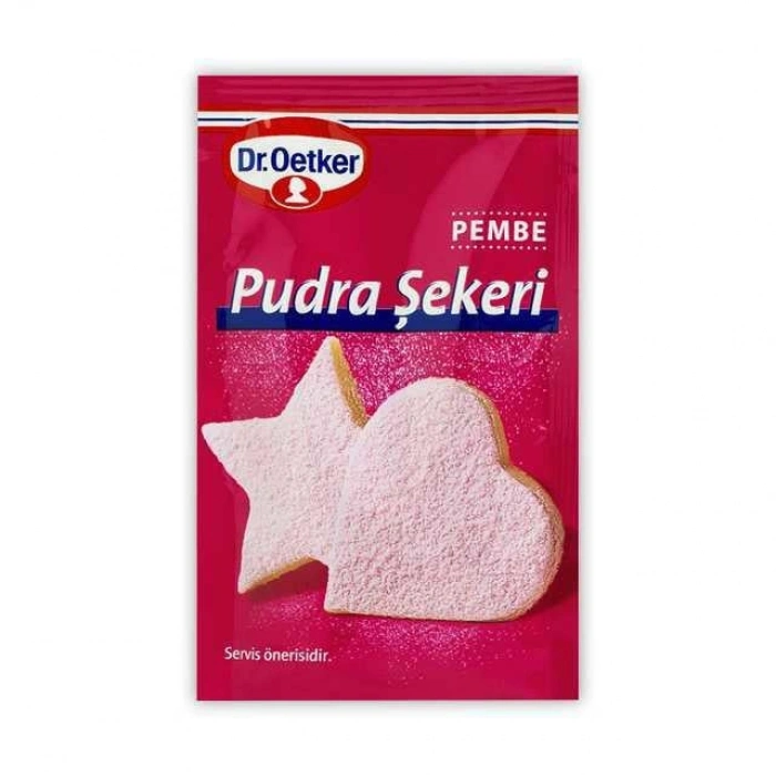 Hubrendy Bez Pembe Pudra Şekeri 15gr 1 Adet