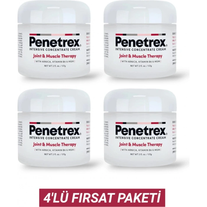 Hubrendy Bez Penetrex Vücut Kremi 4 Adet