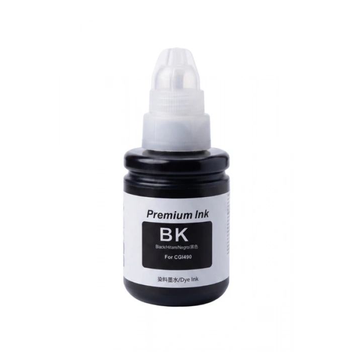 Hubrendy Bez perFIX  CGI-490BK  **Kutusuz**Siyah 790 - 190 -  Şişeli Dye  Mürekkep