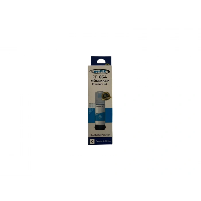 Hubrendy Bez perFIX PF T6642 - 6732  Mavi Şişeli Mürekkep (70 ml )