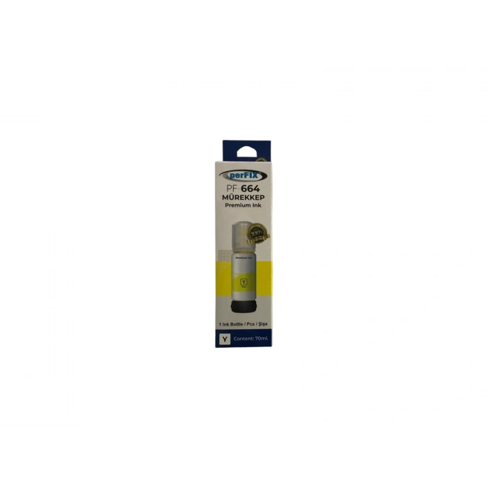 Hubrendy Bez perFIX PF T6644 - 6734  Sarı Şişeli Mürekkep (70 ml )