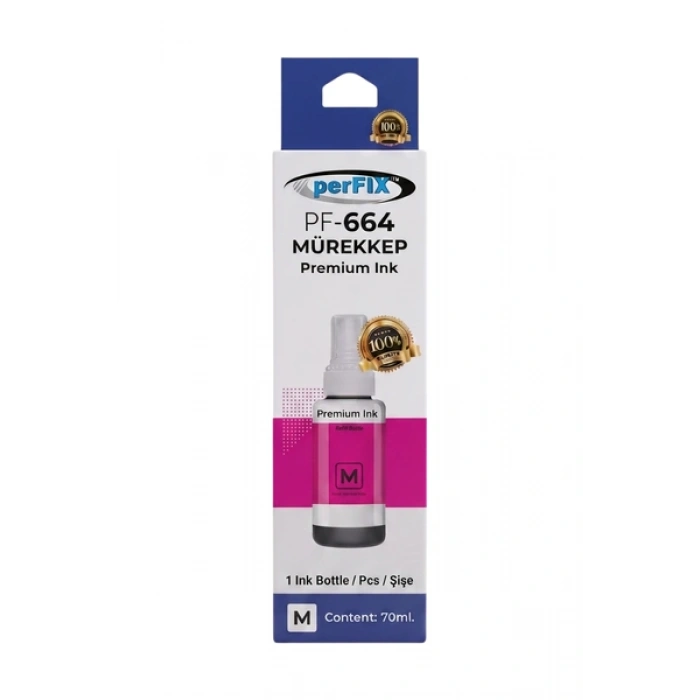 Hubrendy Bez perFIX PF T6734  Sarı Şişeli Mürekkep (70 ml )