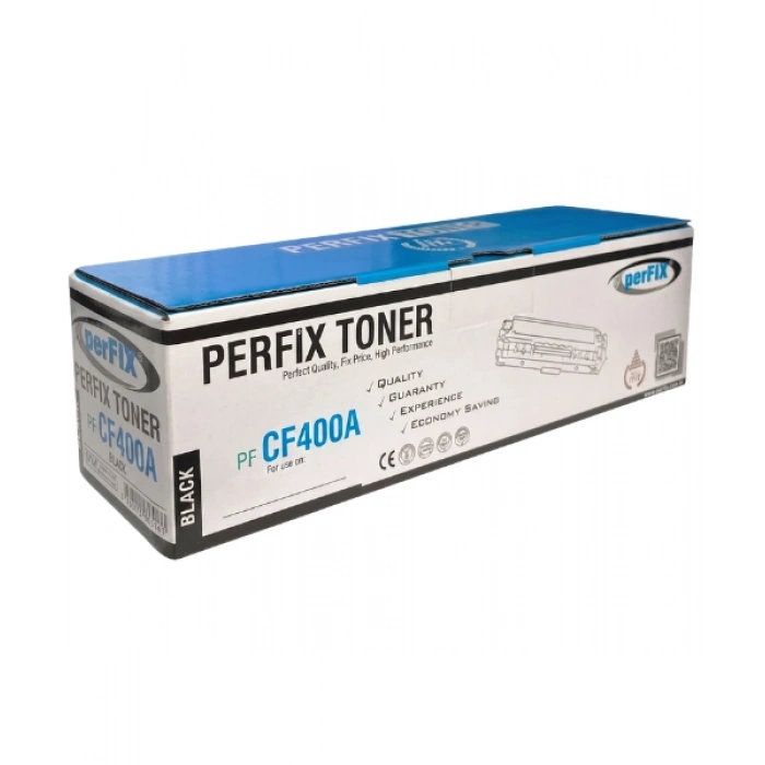 Hubrendy Bez PFX Hp CF400A Siyah 201A Laser Toner 1,5K