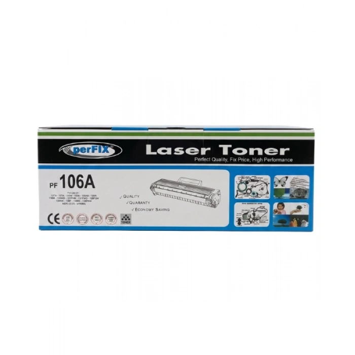 Hubrendy Bez PFX Hp W1106A-Chipli 106A Laser Toner 1K