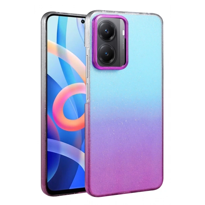 Hubrendy Bez Xiaomi Poco X7 Pro Glossy Kapak - Mor