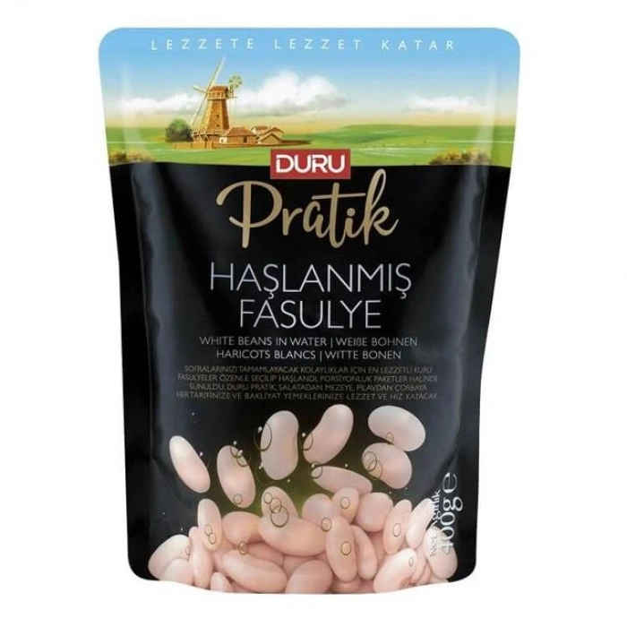 Hubrendy Bez Pratik Haşlanmış Fasülye 400gr 1 Adet