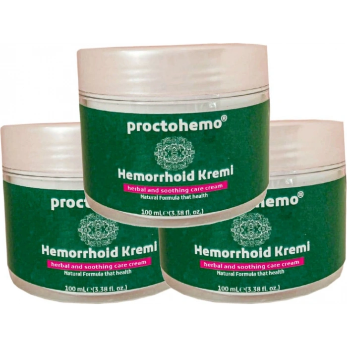 Hubrendy Bez Proctohemo 150 ml Analbakım Cream 3 Adet