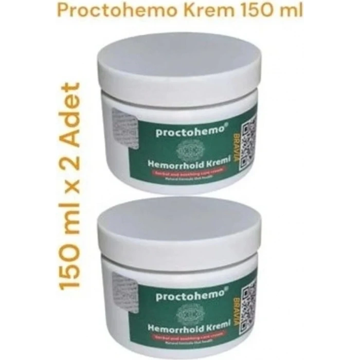 Hubrendy Bez Proctohemo Krem 150 ml x 2 Adet