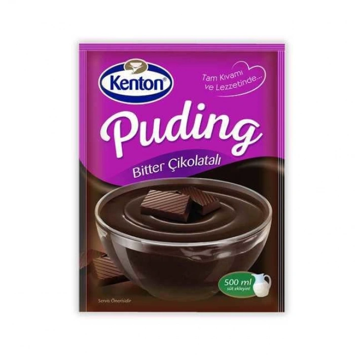Hubrendy Bez Puding Bitter Çikolatalı 100 gr 1 Adet