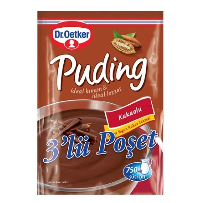 Hubrendy Bez Puding Kakaolu 3x147gr
