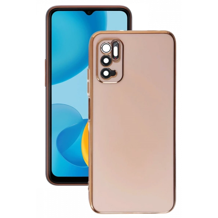 Hubrendy Bez Xiaomi Redmi Note 11 SE Kılıf Volet Silikon - Pembe