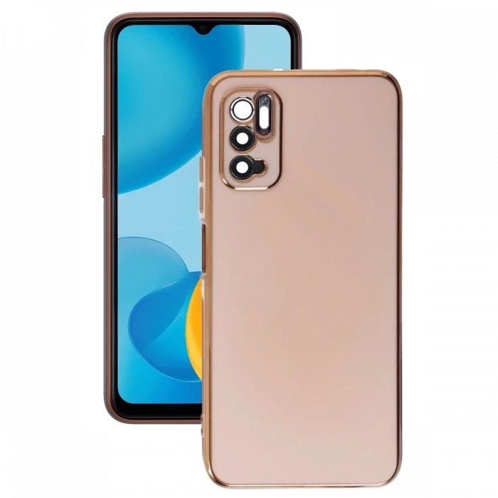 Hubrendy Bez Xiaomi Redmi Note 11 SE Kılıf Volet Silikon - Pembe
