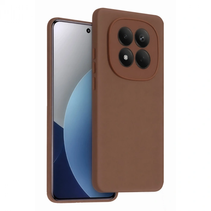 Hubrendy Bez Redmi Note 15 Pro 5G First Silikon - Kahverengi