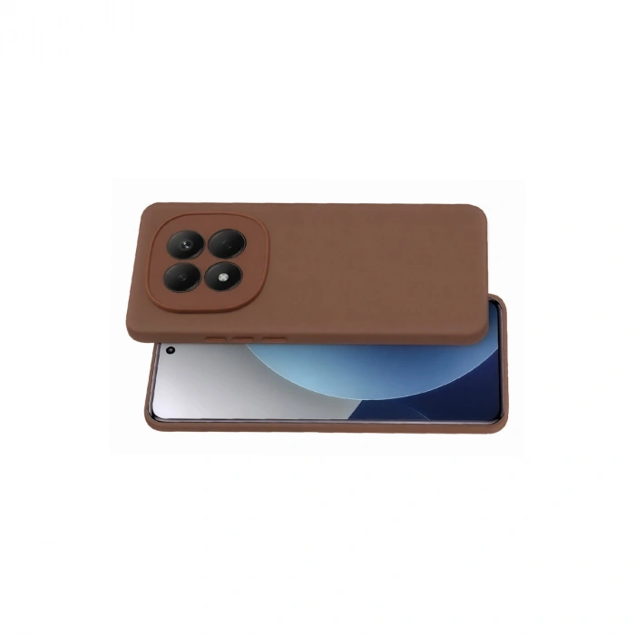 Hubrendy Bez Redmi Note 15 Pro 5G First Silikon - Kahverengi