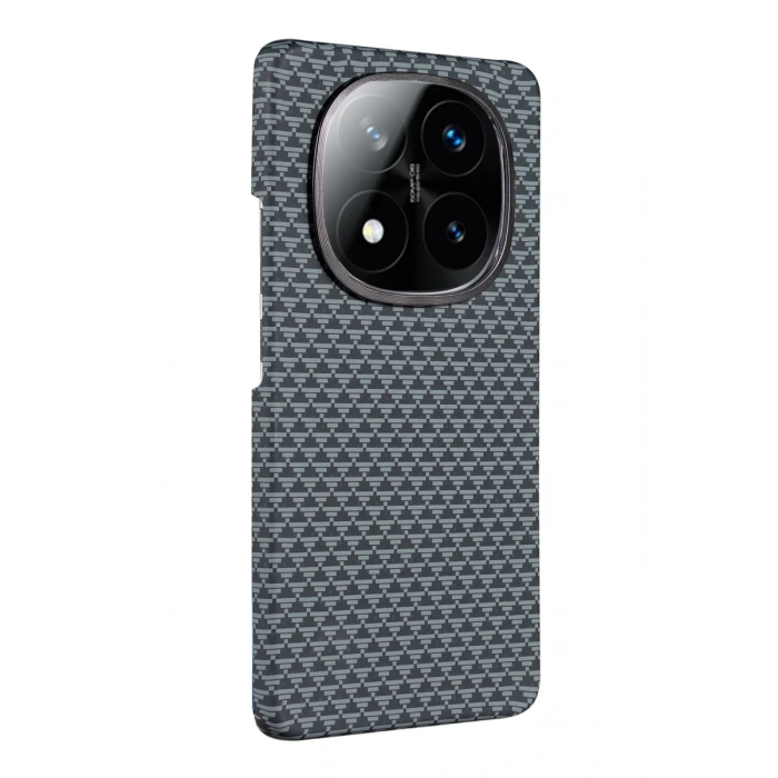 Hubrendy Bez Xiaomi Redmi Note 15 Pro Plus 5G Vega Magsafe Kapak - Gri