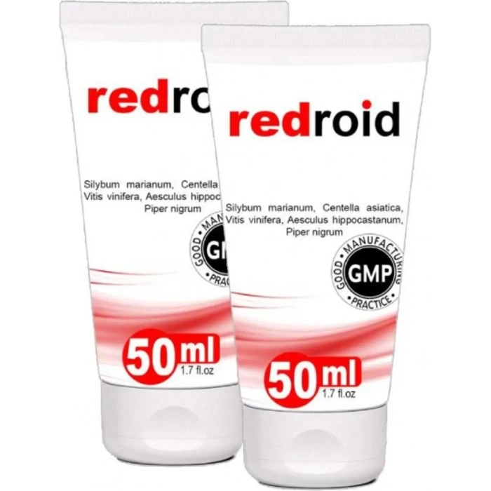 Hubrendy Bez Redroid Masaj Bakım KREMI50 ml 2 Adet