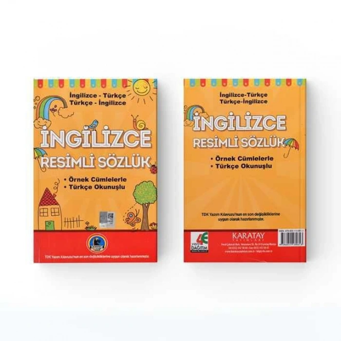 Hubrendy Bez Resimli İngilizce Sözlük 1 Adet