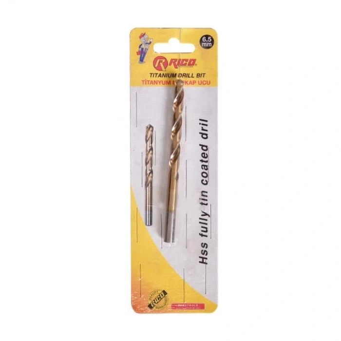 Hubrendy Bez RT-4365 6.5mm Hss Bls Tin Matkap Ucu 1 Adet