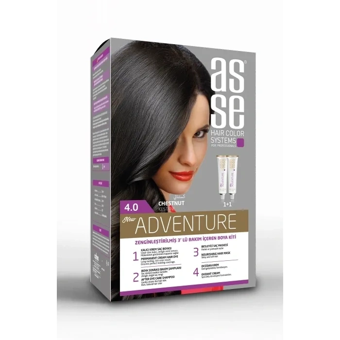 Hubrendy Bez Saç Boya Seti 50 + 50 ml - 4.0