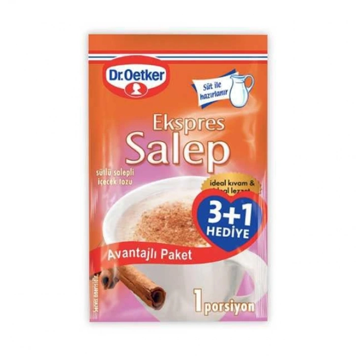 Hubrendy Bez Salep Ekspres 4 lü 56gr