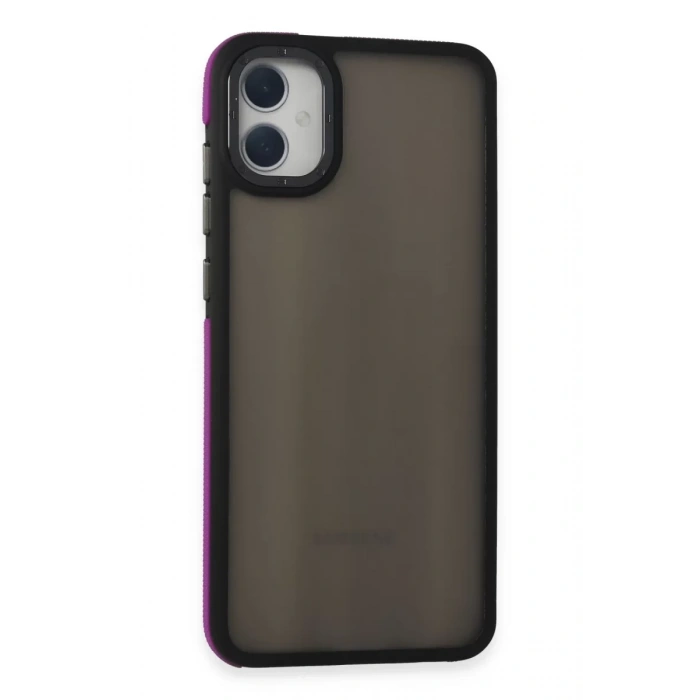 Hubrendy Bez Samsung Galaxy A05 Harvel Kapak - Derin Mor