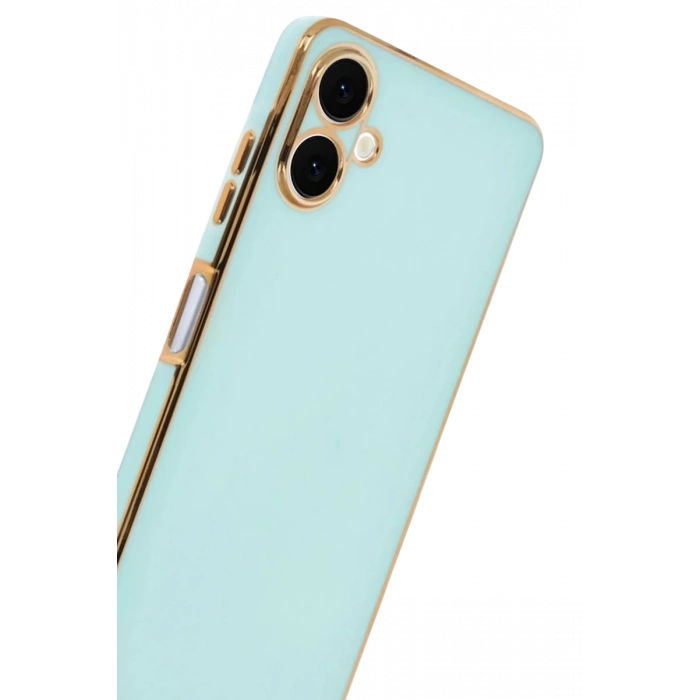 Hubrendy Bez Samsung Galaxy A07 4G Volet Silikon - Açık Yeşil