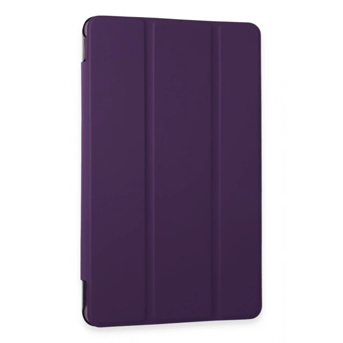 Hubrendy Bez Samsung Galaxy Tab A9 Kılıf Tablet Smart Kılıf - Mor