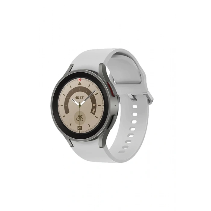 Hubrendy Bez Samsung Galaxy Watch 4 Klasik Kordon - Beyaz