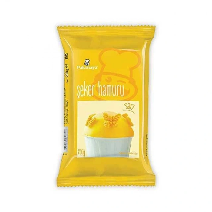 Hubrendy Bez SEKER HAMURU SARI 200GR 1 Adet