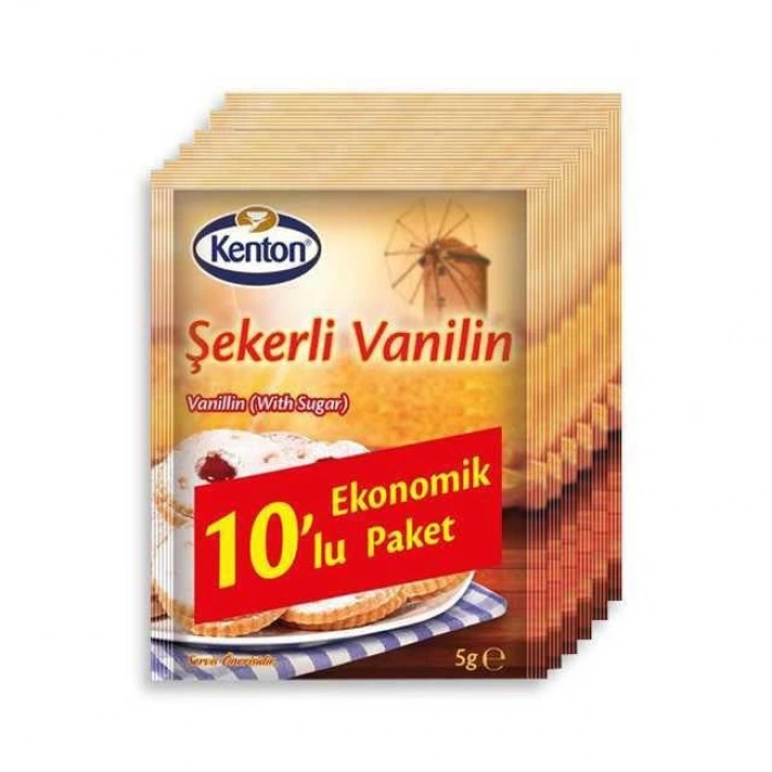 Hubrendy Bez Şekerli Vanilin 10` lu 1 Adet