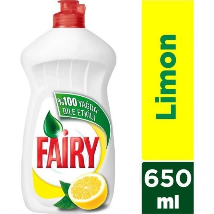 Hubrendy Bez Sıvı Bulaşık Deterjanı Limon 650Ml 1 Adet