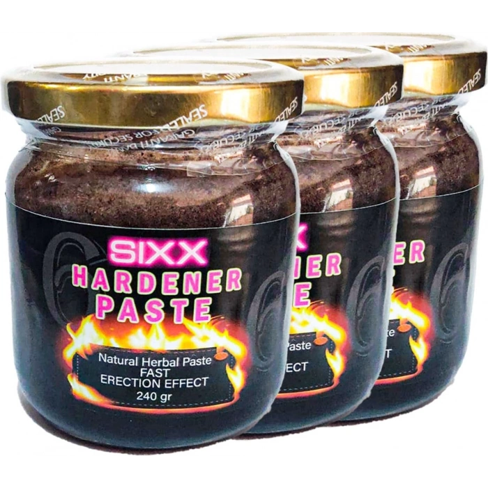 Hubrendy Bez Sıxx 3 Adet Paste Erkeklere Ekstradestek Özel Performansmacun 240 gr