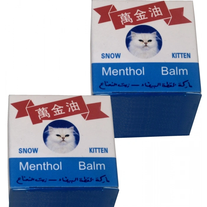 Hubrendy Bez Snow Kitten Menthol Balm 250 gr 2 Adet