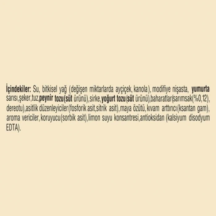 Hubrendy Bez Sos Ranch 245gr 1 Adet