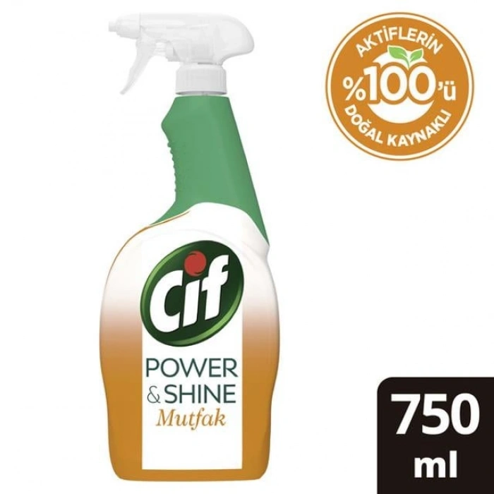 Hubrendy Bez Sprey 750 ML Power & Shine Mutfak 1 Adet