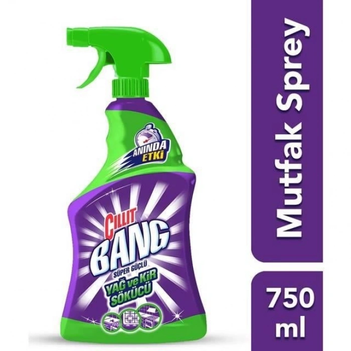 Hubrendy Bez Sprey Yağ Çözücü 750ml 1 Adet