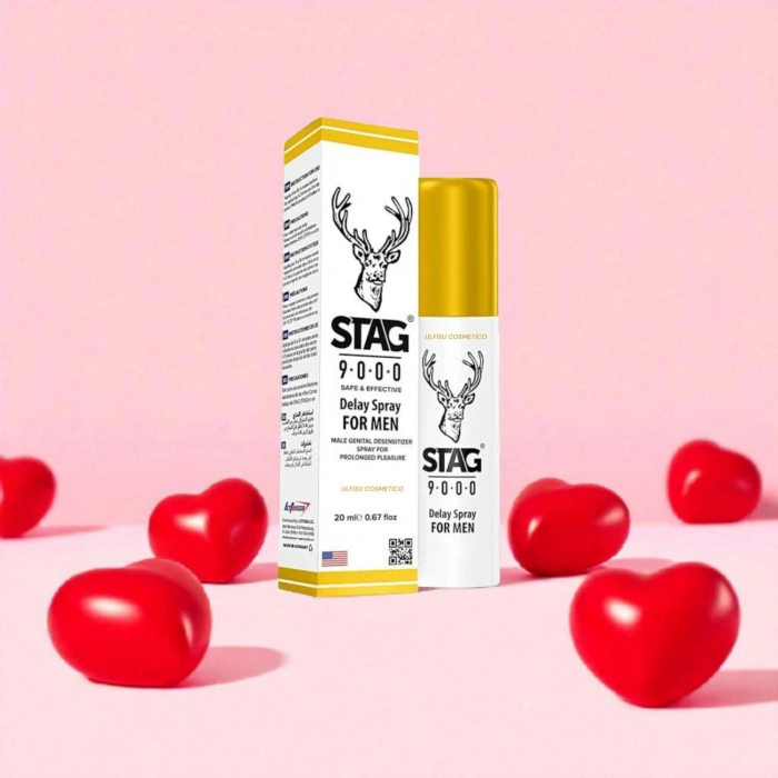 Hubrendy Bez Stag Sprey 3 Adet - Stag Sıprey 20 ml
