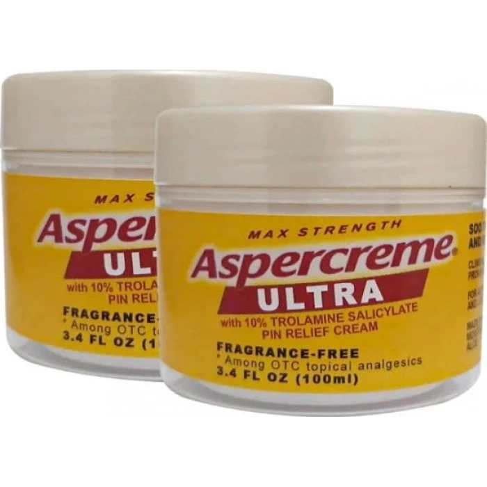Hubrendy Bez Süper Aspercreme Cream Masaj Kremi 100 ml 2 Adet