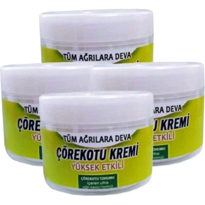 Hubrendy Bez Süper Çörek Otu Kremi 100 ml Krem 4 Adet