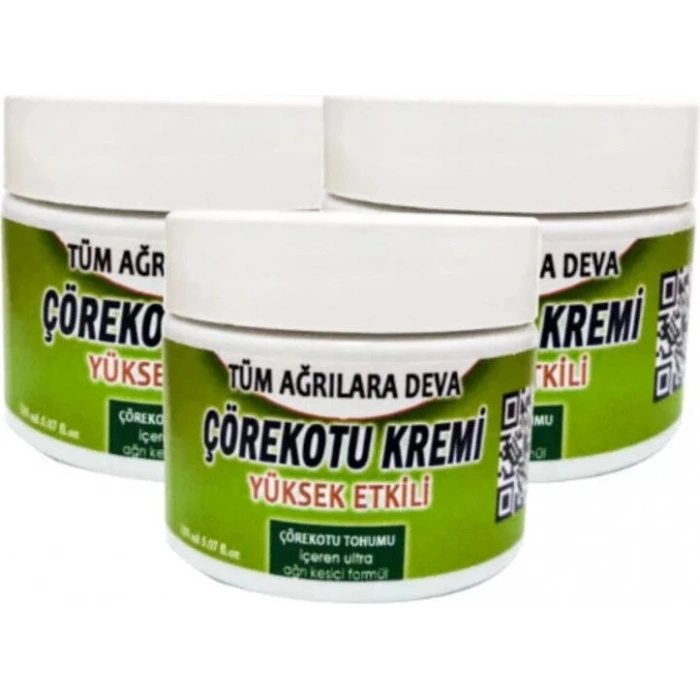Hubrendy Bez Süper Çörek Otu Kremi 150 ml Krem 3 Adet